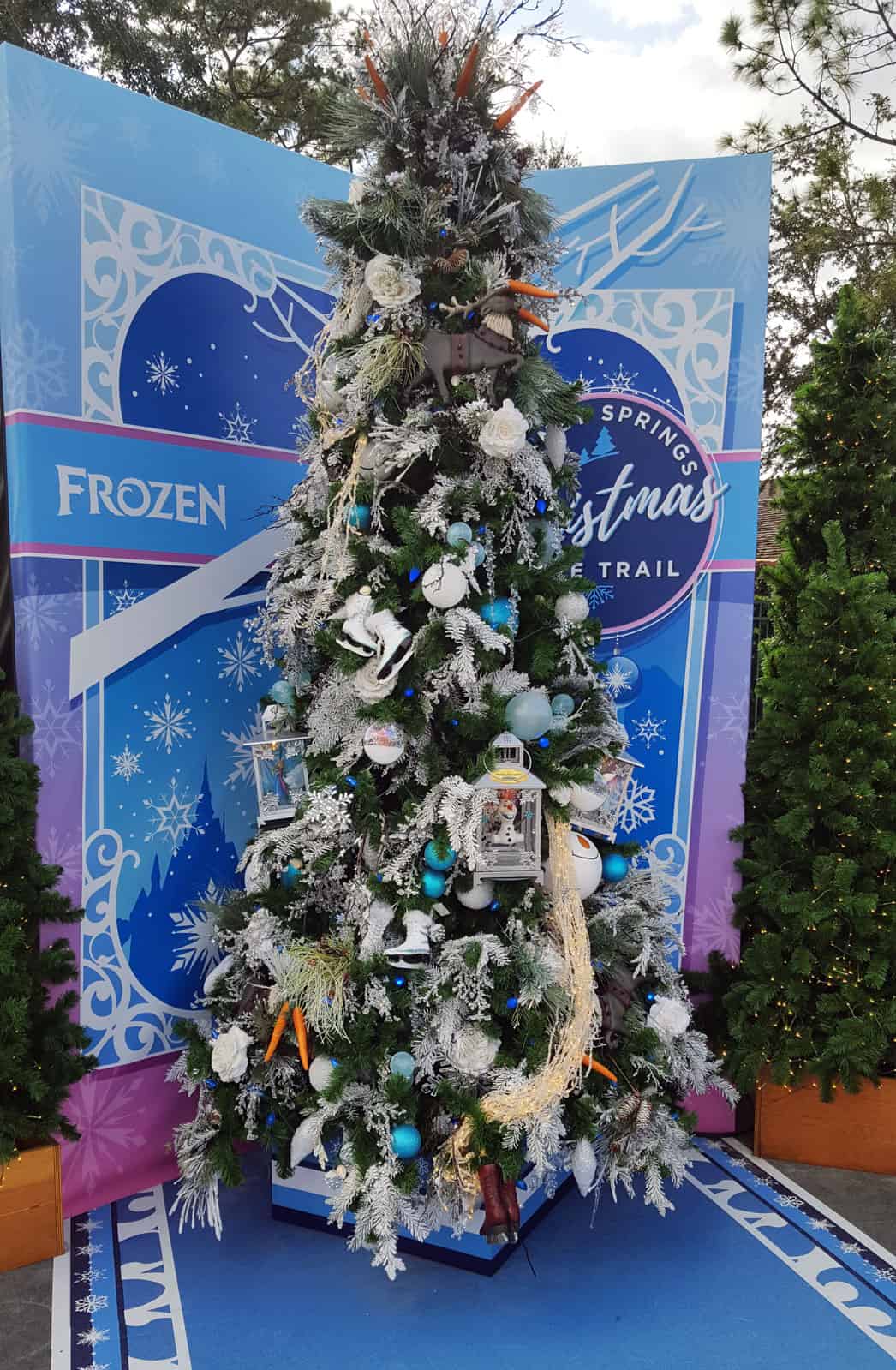 Disney Weihnachtsbaumanhänger Ornament 3st Frozen Eiskönigin Weihnachtsbaumkugel 